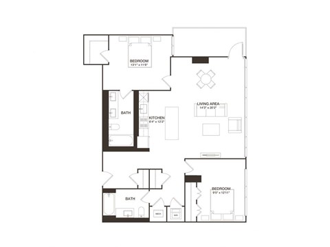 8001 Woodmont Ave. 2 Beds Apartment, Bethesda for Rent - Photo Gallery 80